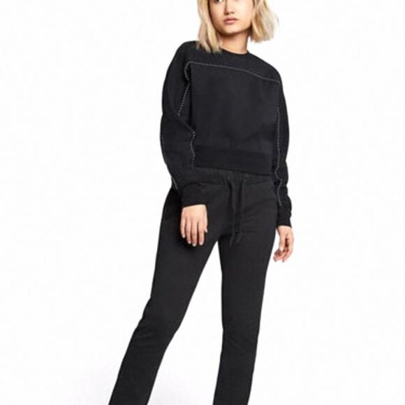 💖MEGA SALE💖Converse Lightweight Jersey Crewneck Sweatshirt 10018946-a01 Women - Picture 2 of 7